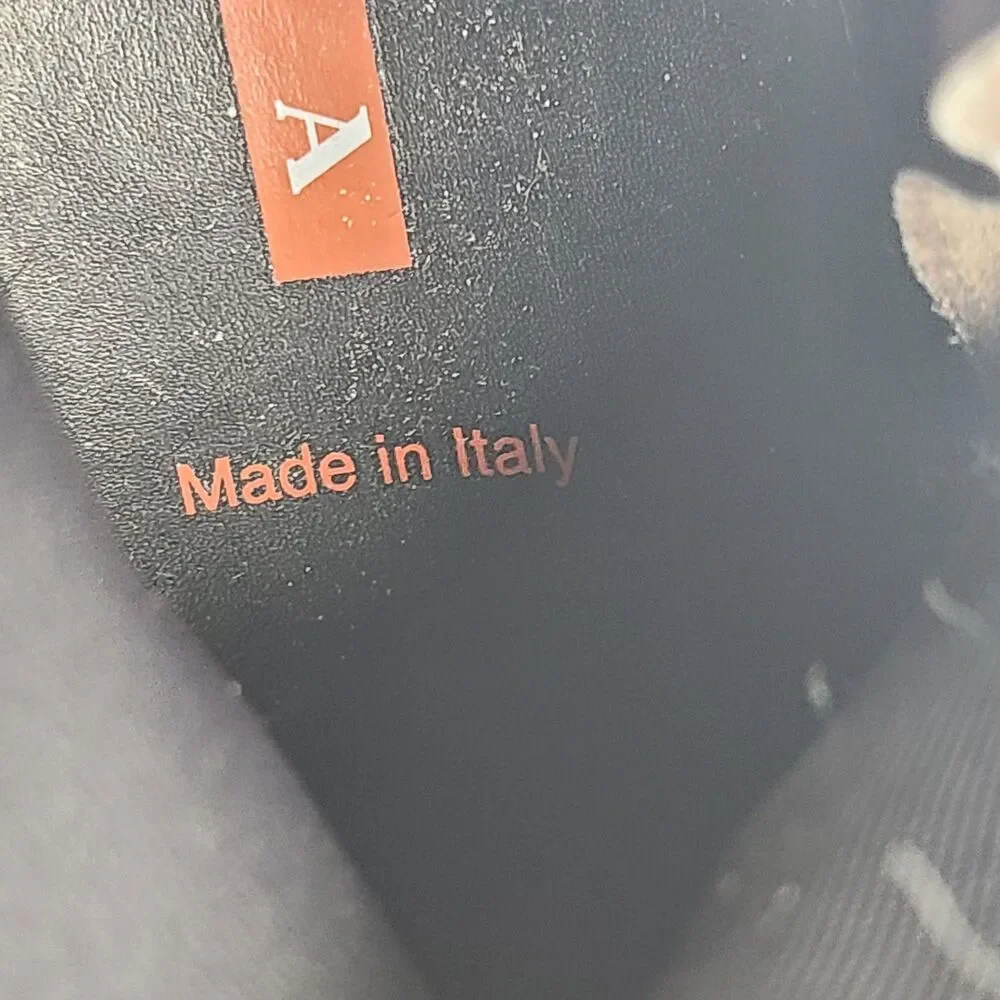 VTG Prada Sport Ankle Boots Women ITALY brown suede flat zip 4459 39.5 US 9.5 - Picture 13 of 15